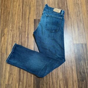 Polo Ralph Lauren Men's Blue Denim Classic Straight Stretch Jeans 5-Pocket